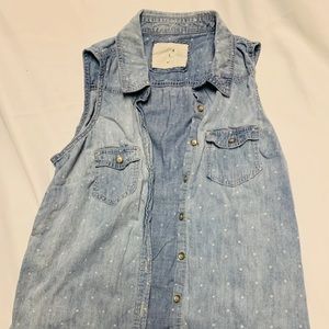 Lightweight Jean Vest